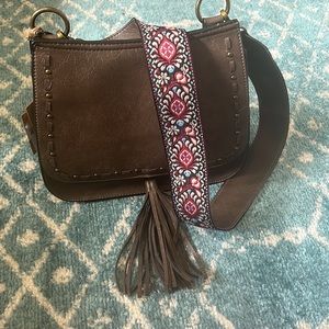 Taupe Carlisle Crossbody Purse NWT